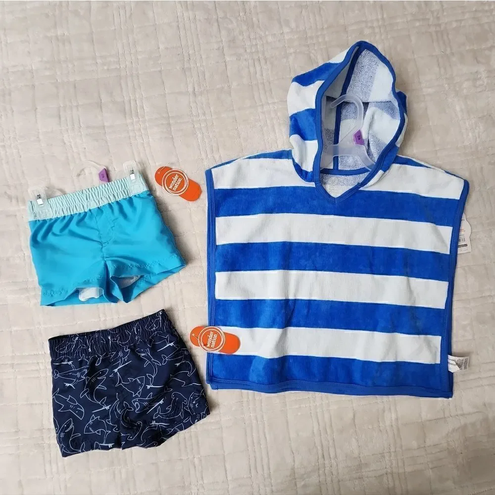 Nwt Baby Boy's Sammer/Swimming Bundle, Size 12 months